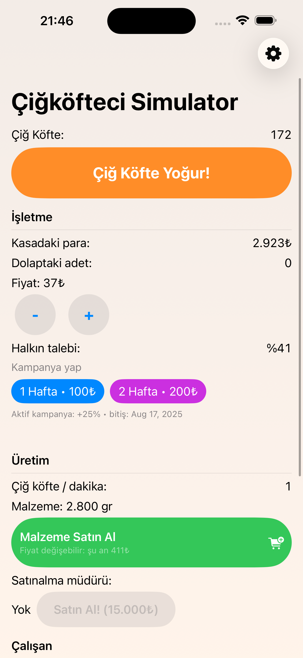 Cigkofteci Simulator screenshot 3 - Cigkofteci Simulator app screenshot showing interface feature 3 Cigkofteci Simulator app screenshot showing interface feature 3