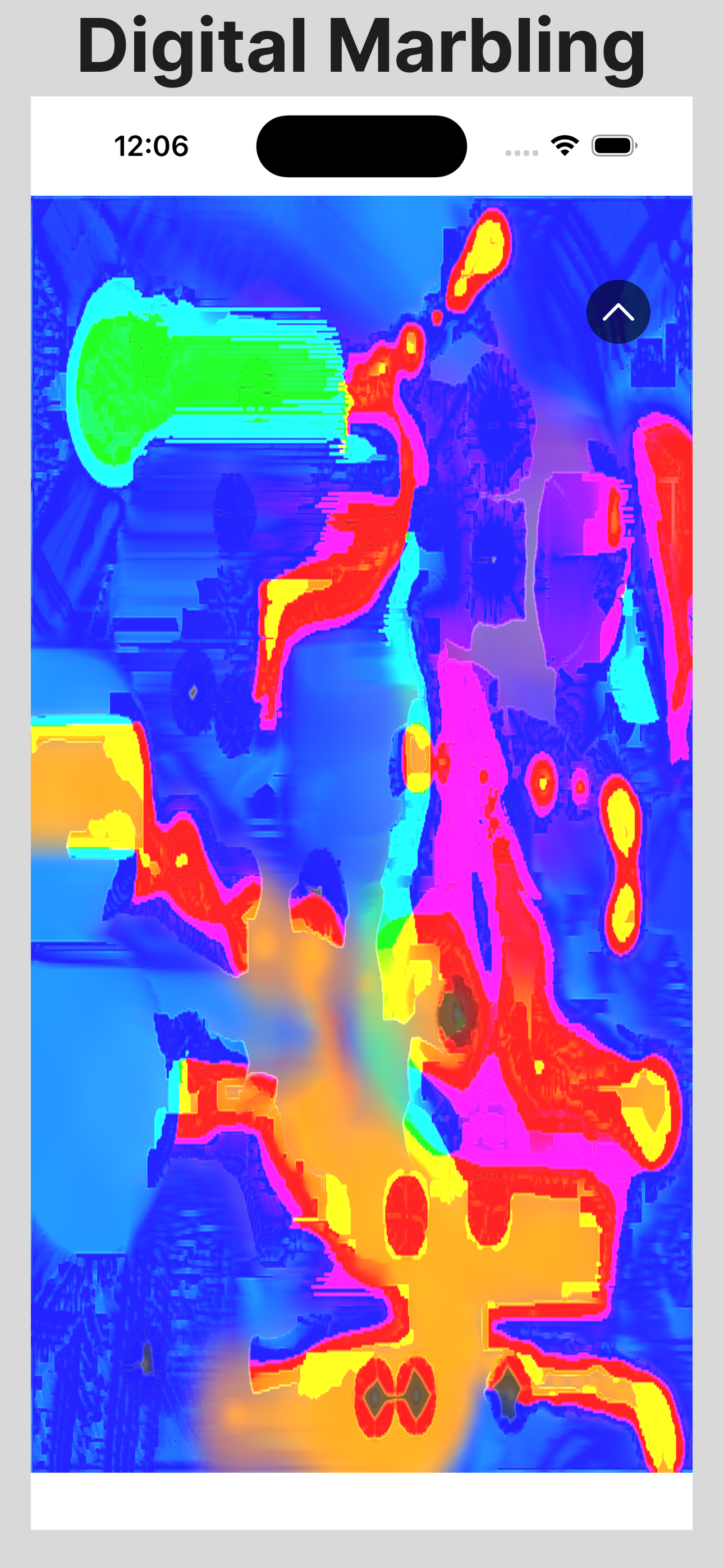 FluidCanvas screenshot 2 - FluidCanvas color palette and brush tools FluidCanvas color palette and brush tools