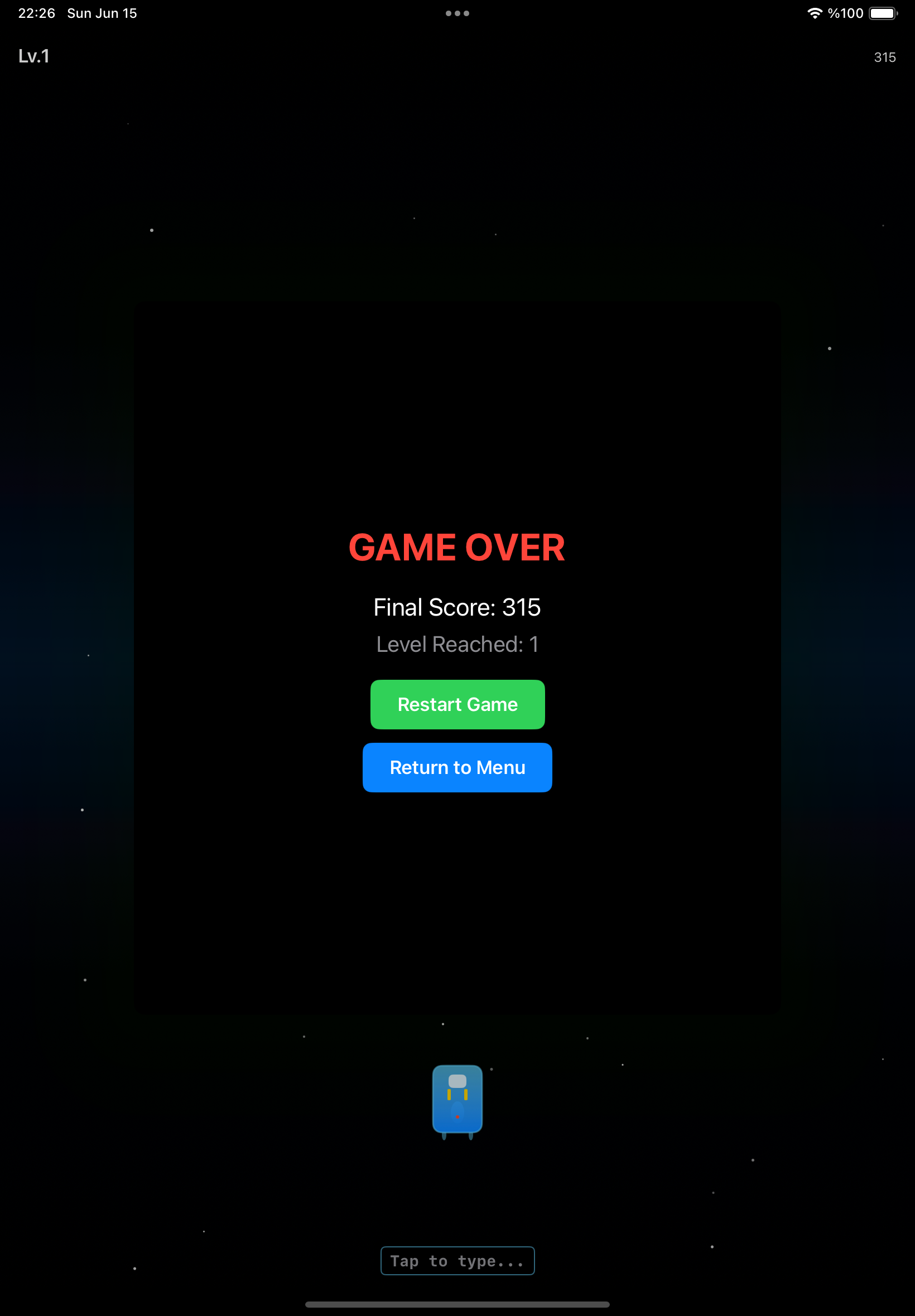 StarType screenshot 3