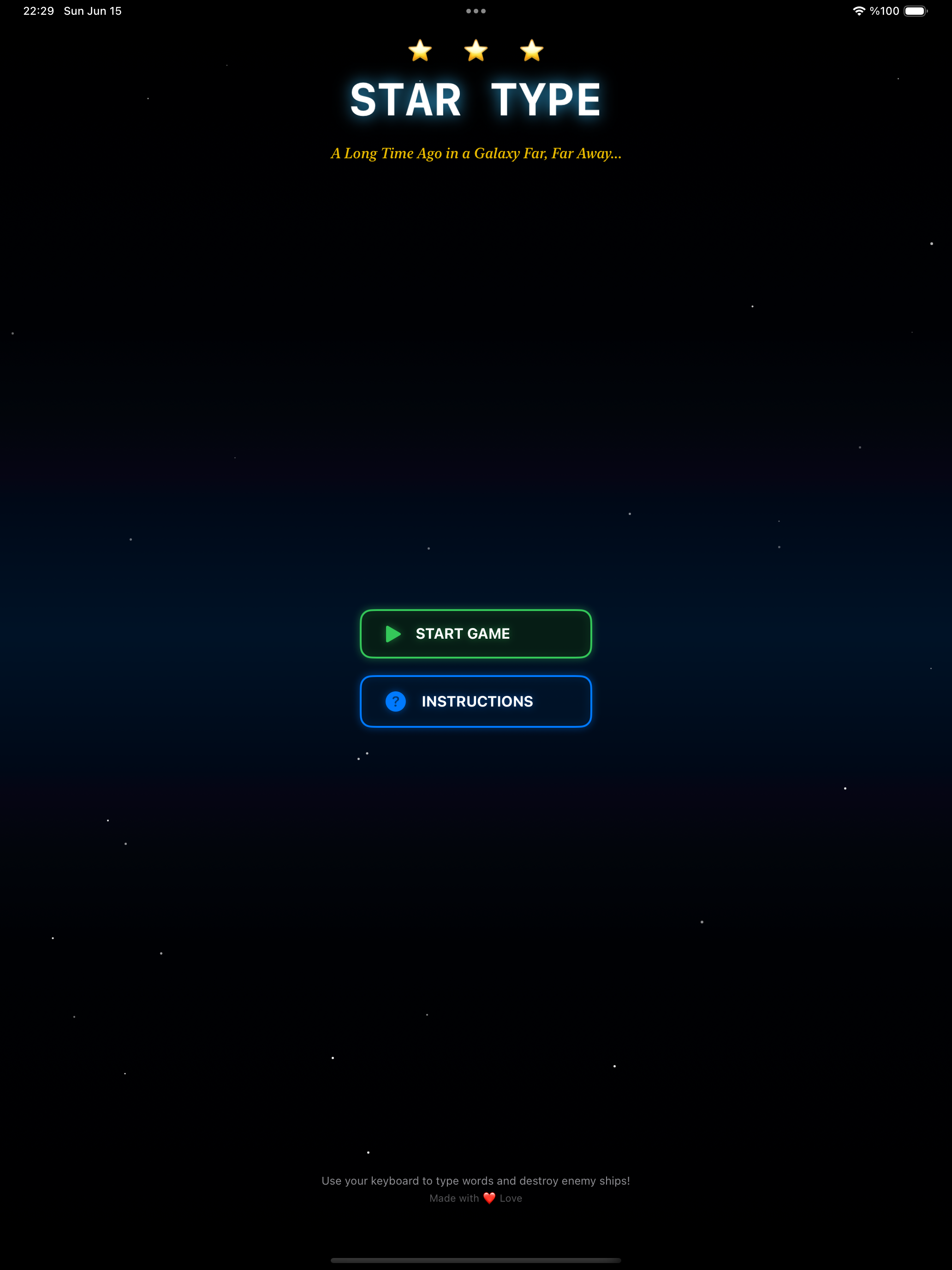StarType screenshot 5