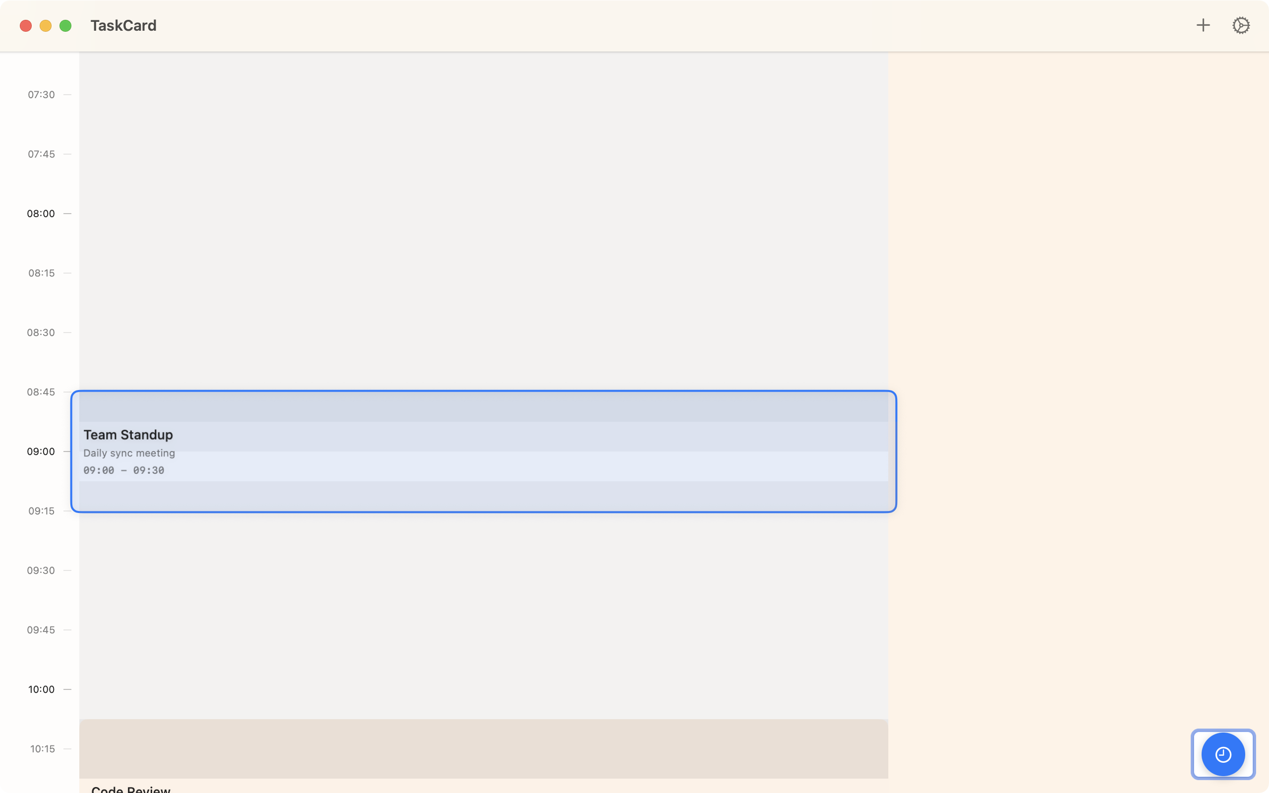 TaskCard screenshot 2