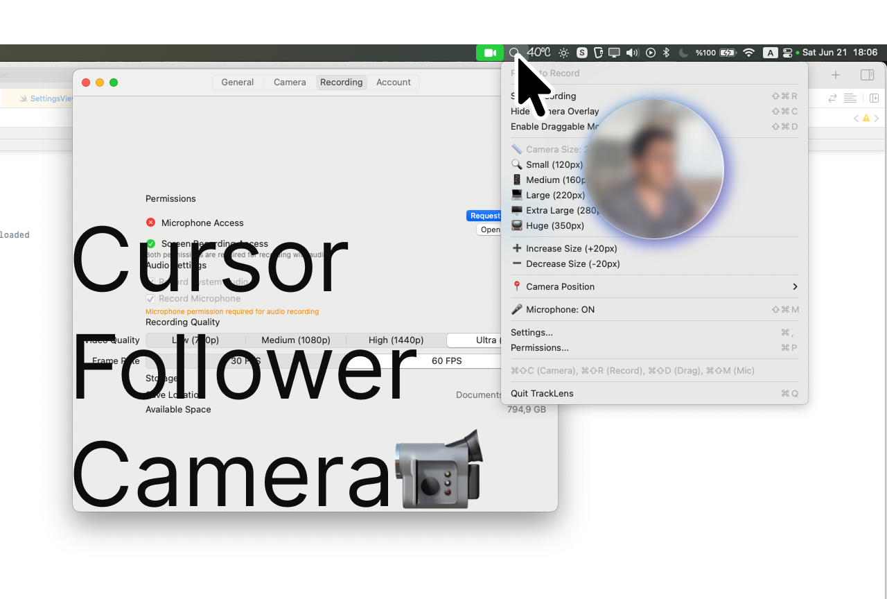 TrackLens hero